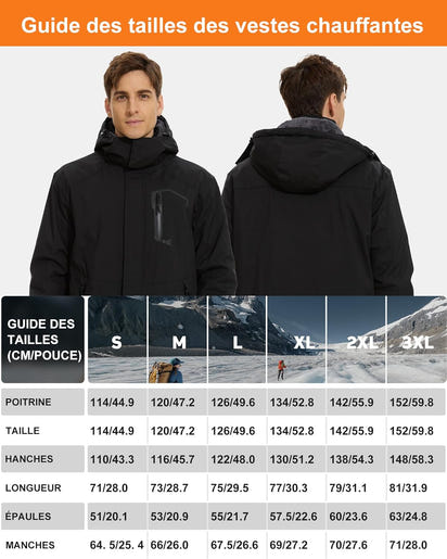 Heated Men's Jacket with 8 Zones™