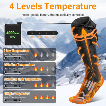 Heated Adventure Socks™